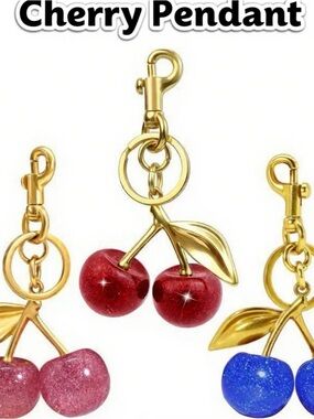1pc Cherry 🍒 Keychain Bag Purse Charm Random Pick